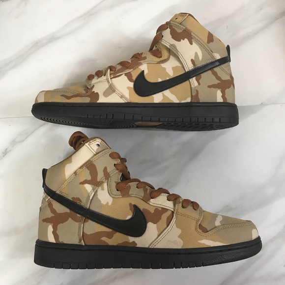 Nike SB Dunk High Camo NEW - Picture 2 of 8